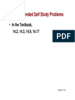 Recommended Self Study Problems: - in The Textbook