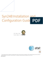 Att Syn248 Sb35010 Analog Gateway For Use With Sb35020 Corded Deskset Phone Manual