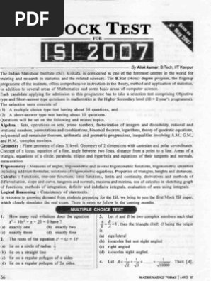 Mathematics Question Bank For Highschool