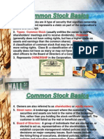 Common Stock Basics