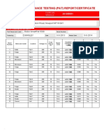 Portable Appliance Testing (Pat) Report/Certificate: HMO 37 Corporation Road, Newport NP19 0AY