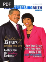 Ever Increasing Faith Magazine - Issue 3 - 2013