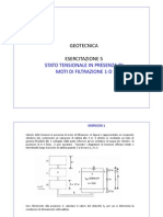 Esercizi Geotecnica