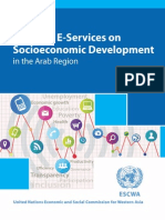 Impact of Selected E-Services On Socioeconomic Development in The Arab Region