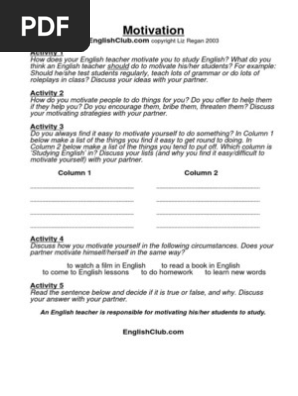 Tp Motivation Internet Forum Motivation - 