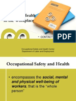 Promoting Safety and Health in the Workplace