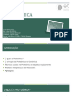 Proteómica: Estudo das Proteínas em Grande Escala