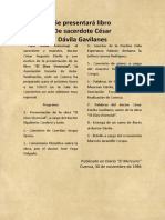 Libro del P. Dávila El DIOS VIVENCIAL, publicaciones en Diarios (1986)