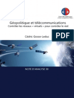 Note Danalyse 30 Gc3a9opolitique Et Tc3a9lc3a9communications PDF