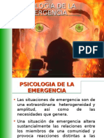 Psicologia de La Emergencia