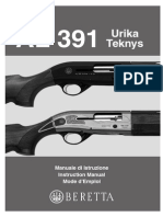 Beretta AL391 Urika User Manual PDF