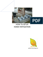 Fertigation Setup