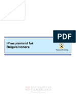 Iprocurment For Requisitioners