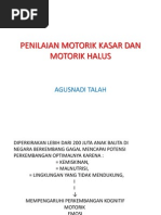Download 4 Penilaian Motorik Kasar Dan Motorik Halus by Satria Panca Karta SN190554554 doc pdf