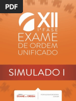Original 1 Simulado Oab Xii Exame 1 Fase