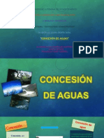 Concesion de Aguas