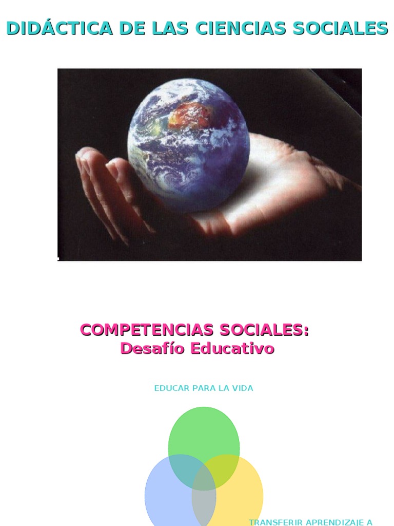 Didáctica de Las Ciencias Sociales | PDF | Science | Sociedad