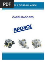 Tabela de Regulagem Carburadores BROSOL