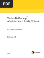 6.5adminguidevol1 Netbackup