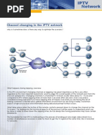 Channel Changing in The IPTV Network