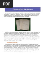 texto - Encadernação Simplificada