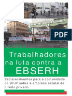 Cartilha Luta Contra EBSERH