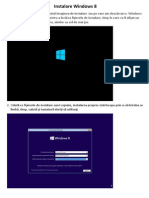 Instalare Windows 8