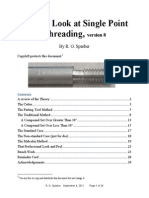 A Close Look at Single Point Threading