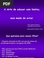 A Arte de Educar Com Limites Sem Medo de Errar878
