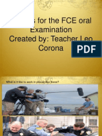 Images For The FCE Oral Examination Created By: Teacher Leo Corona