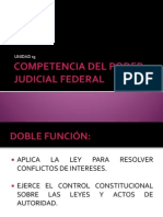 Competencia Del Poder Judicial Federal