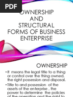 Types of Business
Sole Proprietorship
Parntership
Corporation

Types of Partnership
