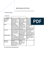 Educa 2720 Book Trailer Rubistar Rubric