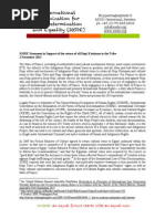 IOSDE Statement in Support of the Return of Hopi Katsinam to the Tribe, 2 Nov. 2013 