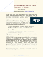 11 Teses Sobre Casamento, Divórcio, Novo Casamento e Adultério