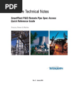 SPPID Remote Pipe Spec Access Quick Reference Rev 3