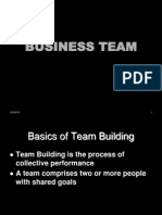Working in Business Team New