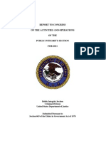 DOJ Public Corruption Report 2011