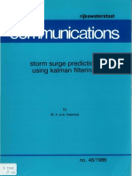 Storm Surge Prediction Using Kalman Filtering