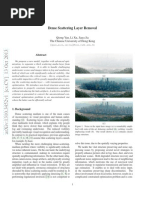 Dense Scattering Layer Removal: Qiong Yan, Li Xu, Jiaya Jia The Chinese University of Hong Kong