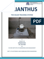 Solar Tracking System Maximizes PV Panel Efficiency