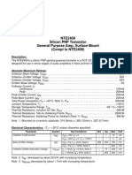 NTE2409 Silicon PNP Transistor General Purpose Amp, Surface Mount (Compl To NTE2408)