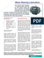 Electric Motor Bearing Grease Selection