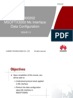 OWG000202 MSOFTX3000 Mc Interface Data Configuaration ISSUE1.0