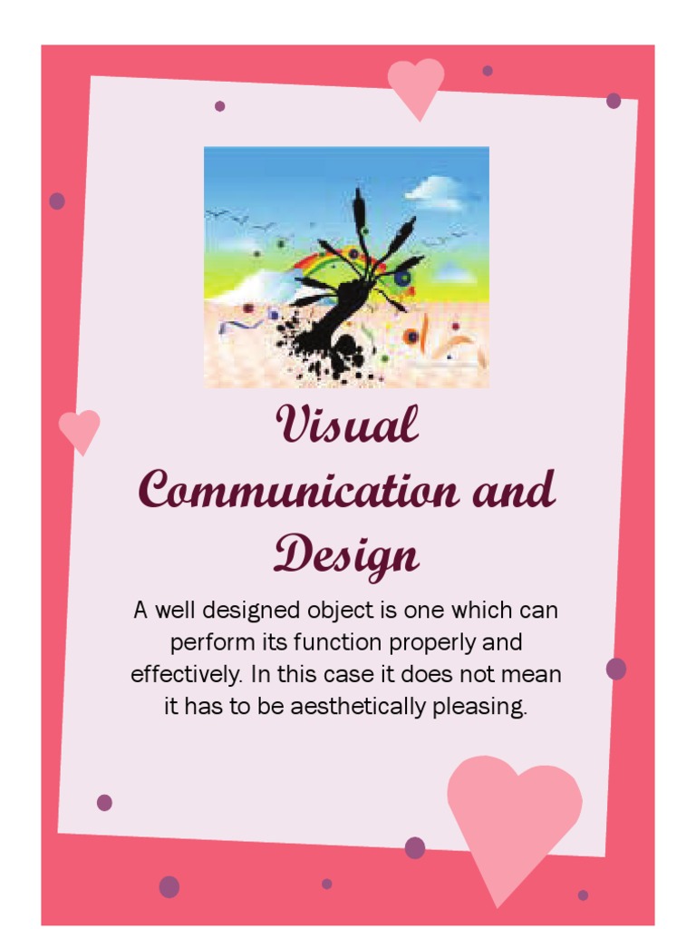Effective Visual Communication Design | PDF