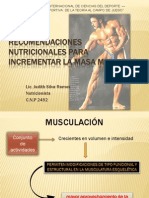 Recomendaciones Nutricionales Para Incrementar La Masa Muscular-Lic.silva (1)