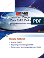 Pengurusan EMIS Online 2012-GDM