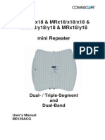 Mrx18/X18 & Mrx18/X18/X18 & Mrx18/Y18/Y18 & Mrx18/Y18 Mini Repeater