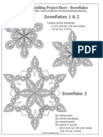 Aunt Annie's Guide to Making 3 Unique Snowflake Designs