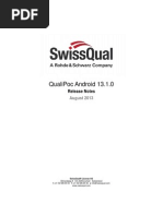 Download Release Notes - QualiPoc Android 1310 by teajee SN190641580 doc pdf